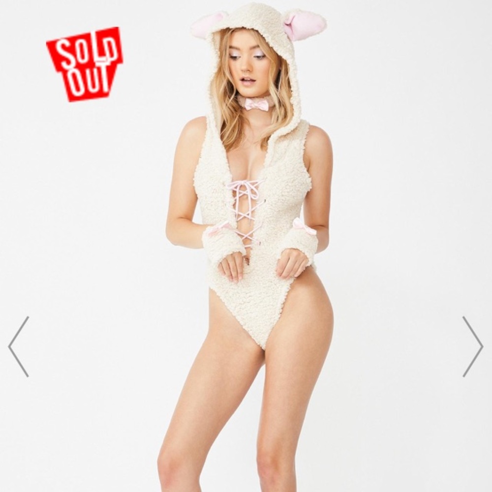 Dolls Kill DollsKill Lamb Costume Halloween